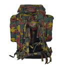 Original Belgian military 120L tactical backpack jigsaw camo waterproof bag NEW - GoMilitar