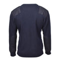 Originele Belgische militaire pullover Warm gebreide blauw trui leger Surplus Nieuw