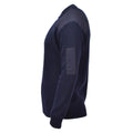Originele Belgische militaire pullover Warm gebreide blauw trui leger Surplus Nieuw