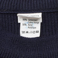 Originele Belgische militaire pullover Warm gebreide blauw trui leger Surplus Nieuw