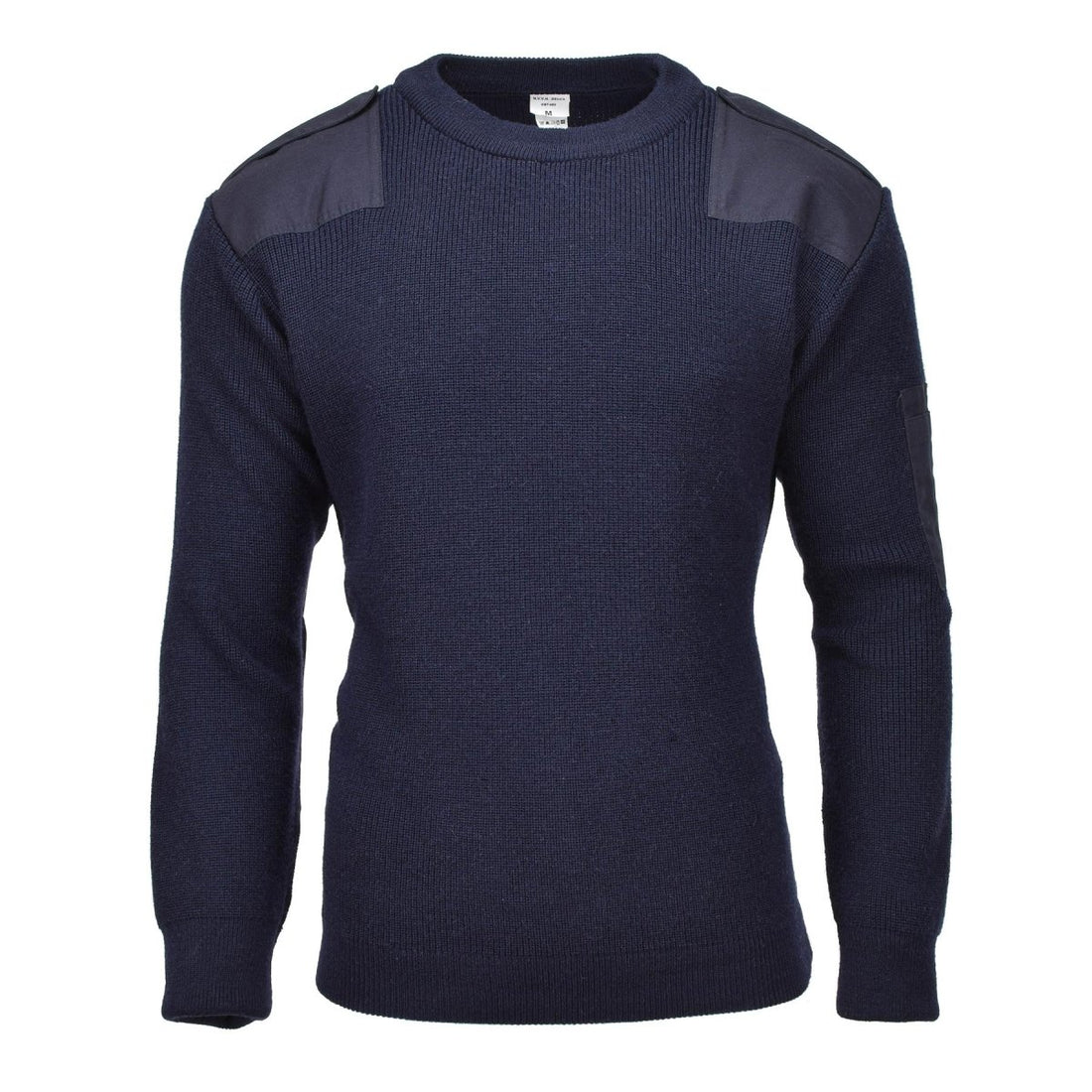 Originele Belgische militaire pullover Warm gebreide blauw trui leger Surplus Nieuw