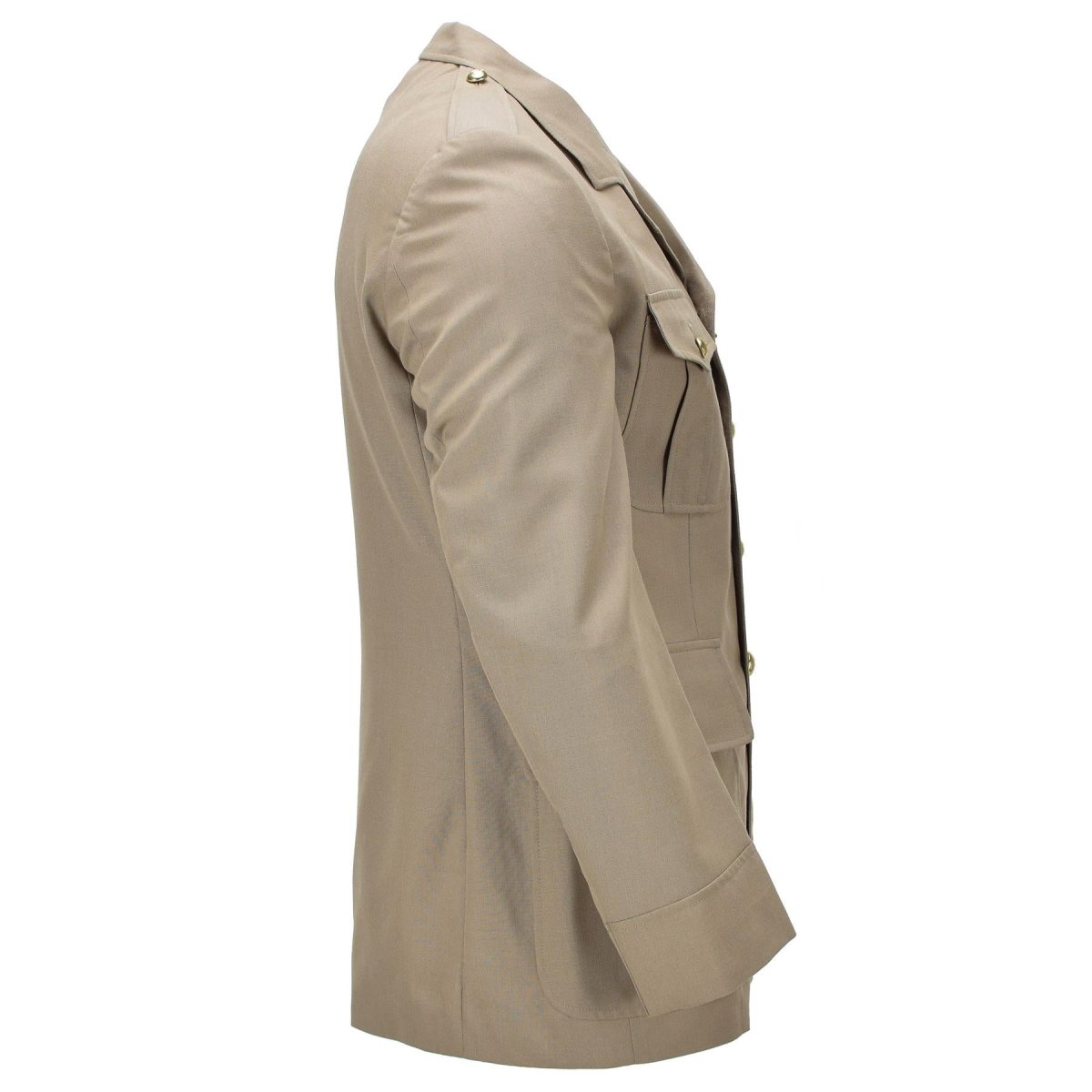Originele België Militaire formele jas metalen knoppen Schouder Epaulettes Khaki