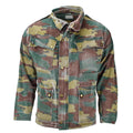 Veste de camouflage originale belge militaire M56 puzzle troupes de combat sur le terrain armée