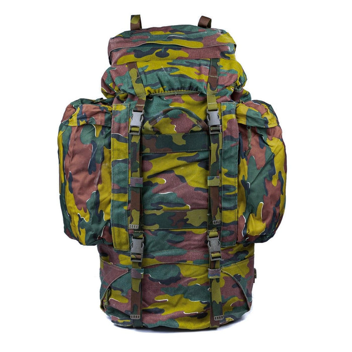 Sac à dos de terrain tactique militaire belge d'origine Grand sac de camping de randonnée 110l - GoMilitar