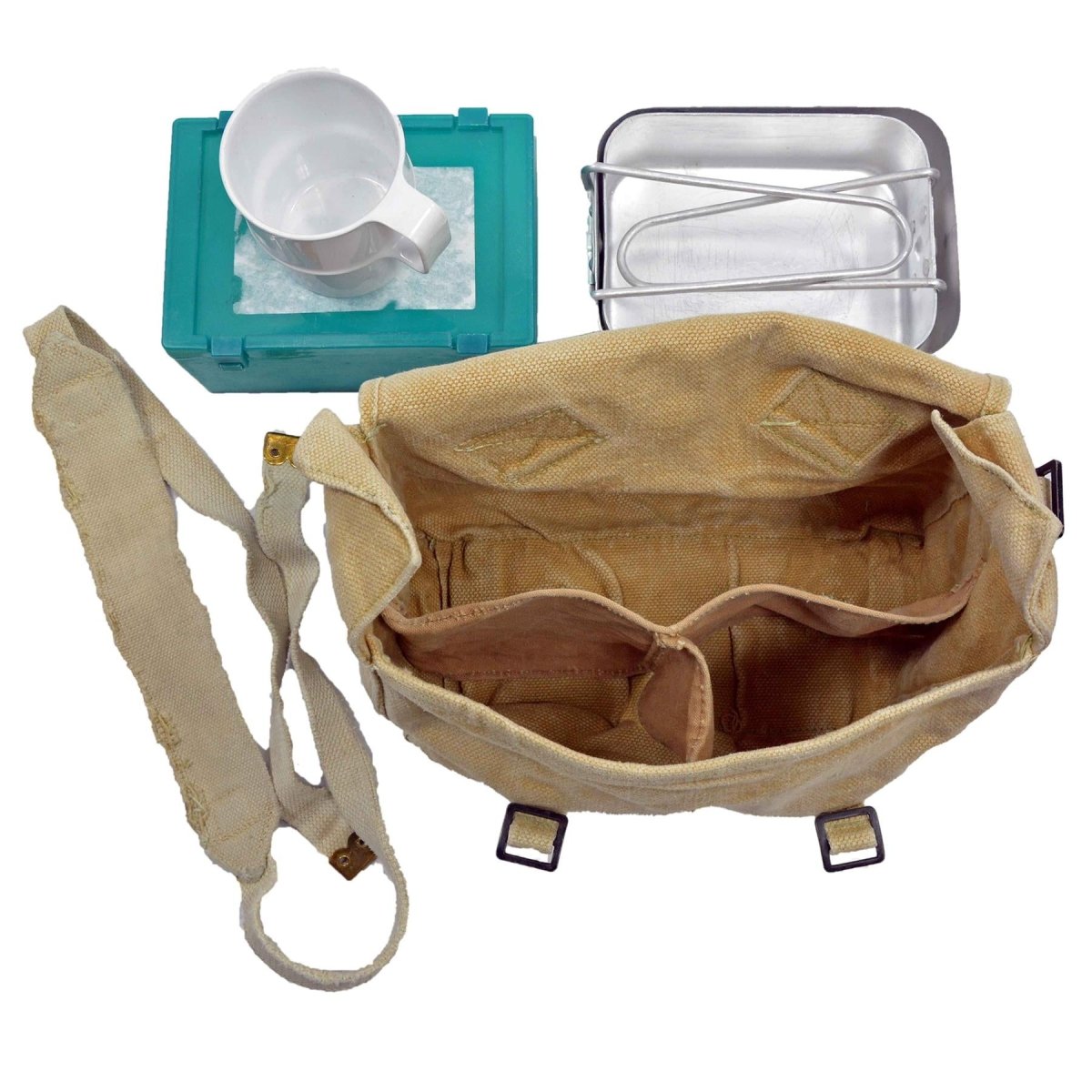 Originele Britse leger 5L rugzak tas schouderband militair surplus kaki