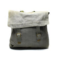 Origineel Brits leger M37 Haversack canvas grijs pack militaire grote zijtas
