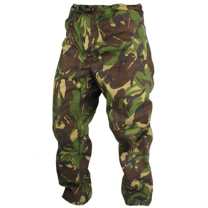 Originele Britse leger militaire gevechts DPM camo regenbroek waterdichte goretex - GoMilitar
