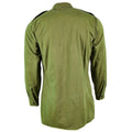 Chemise de l'armée britannique originale OD Green Military service manches longues BDU