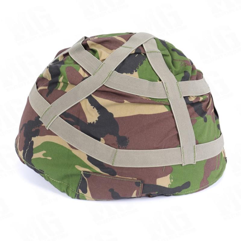 Originele Britse leger troepen helm cover camouflage dpm woestijn nieuw