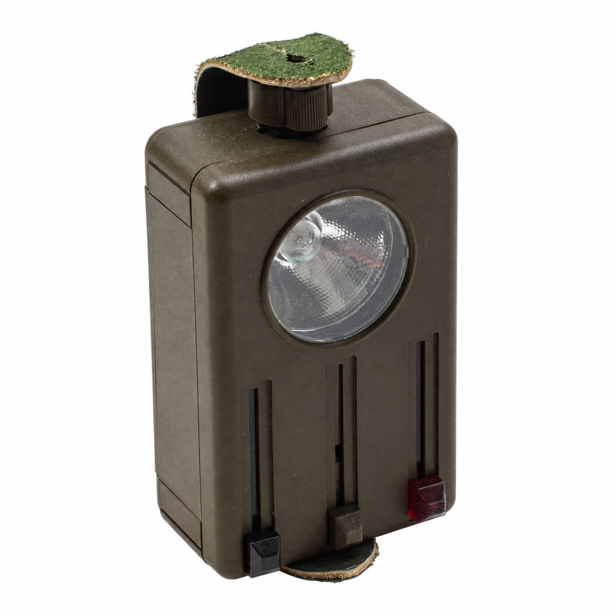 Originele Britse militaire Amplivox luchtvaartcommunicatie-headsetset vintage