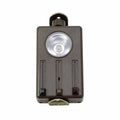 Originele Britse militaire Amplivox luchtvaartcommunicatie-headsetset vintage