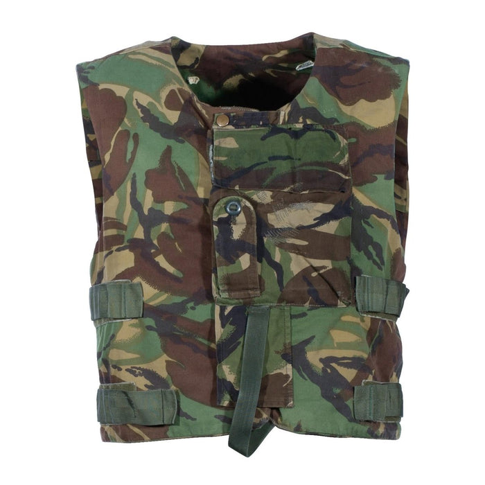 Gilet de protection anti-flak camouflage DPM militaire britannique original, armée tactique réglable - GoMilitar