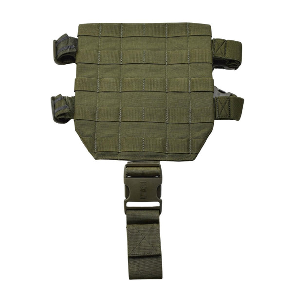 Original British Military drop leg platform pouch molle compatible army Olive - GoMilitar