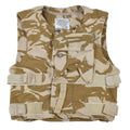 Gilet pare-balles militaire britannique d'origine DPM camouflage tactique du désert
