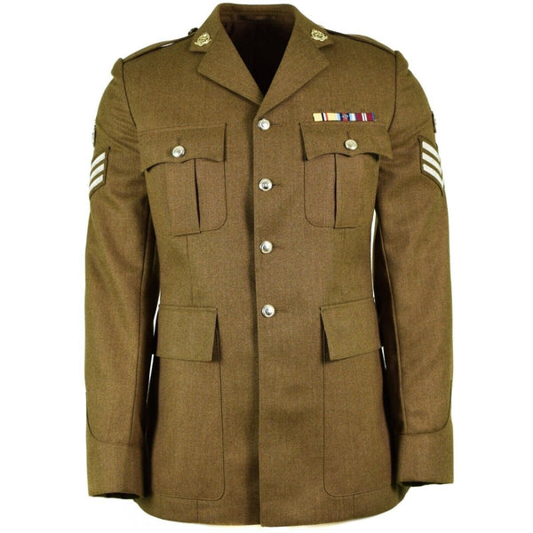Origineel Brits militair formeel jas militair uniform probleem kaki nieuw