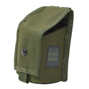 Original British military G36 double magazine pouch olive M16 mag bag nylon - GoMilitar