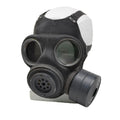 Masque à gaz militaire britannique d'origine M44, sac filtrant léger, ensemble complet noir
