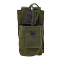Pochette pour radio GPS militaire britannique d'origine, sac molle en nylon, étui Olive