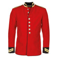 Veste militaire britannique originale Tunique robe rouge cavalier sauveteurs soldats NEUF