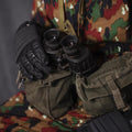 Pochette de chargeur de rein militaire britannique originale double sac de munitions tactique Olive