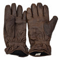 Originele Britse Militaire Leren Handschoenen MK II Combat Voering Bruin