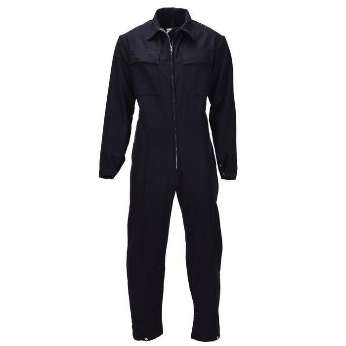 Combinaison originale en laine de la police militaire britannique, uniforme de service zippé sur le devant, noir - GoMilitar