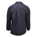 Veste de pluie militaire britannique originale Manteau imperméable doublé noir solide de police