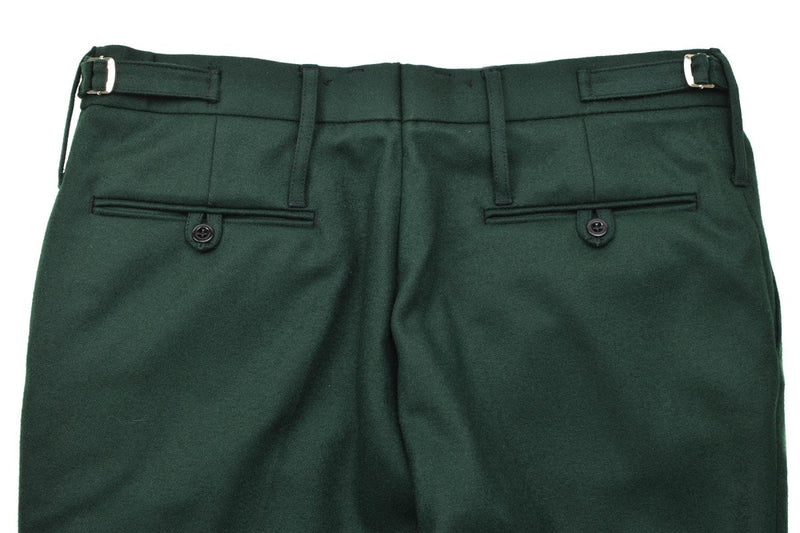 Robe originale des gardes du dragon royal militaires britanniques, pantalon vert en laine