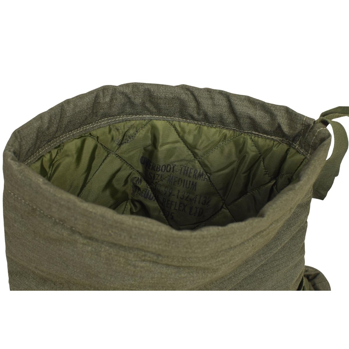 Couvre-chaussures thermiques militaires britanniques, hydrofuges, semelle antidérapante, olive
