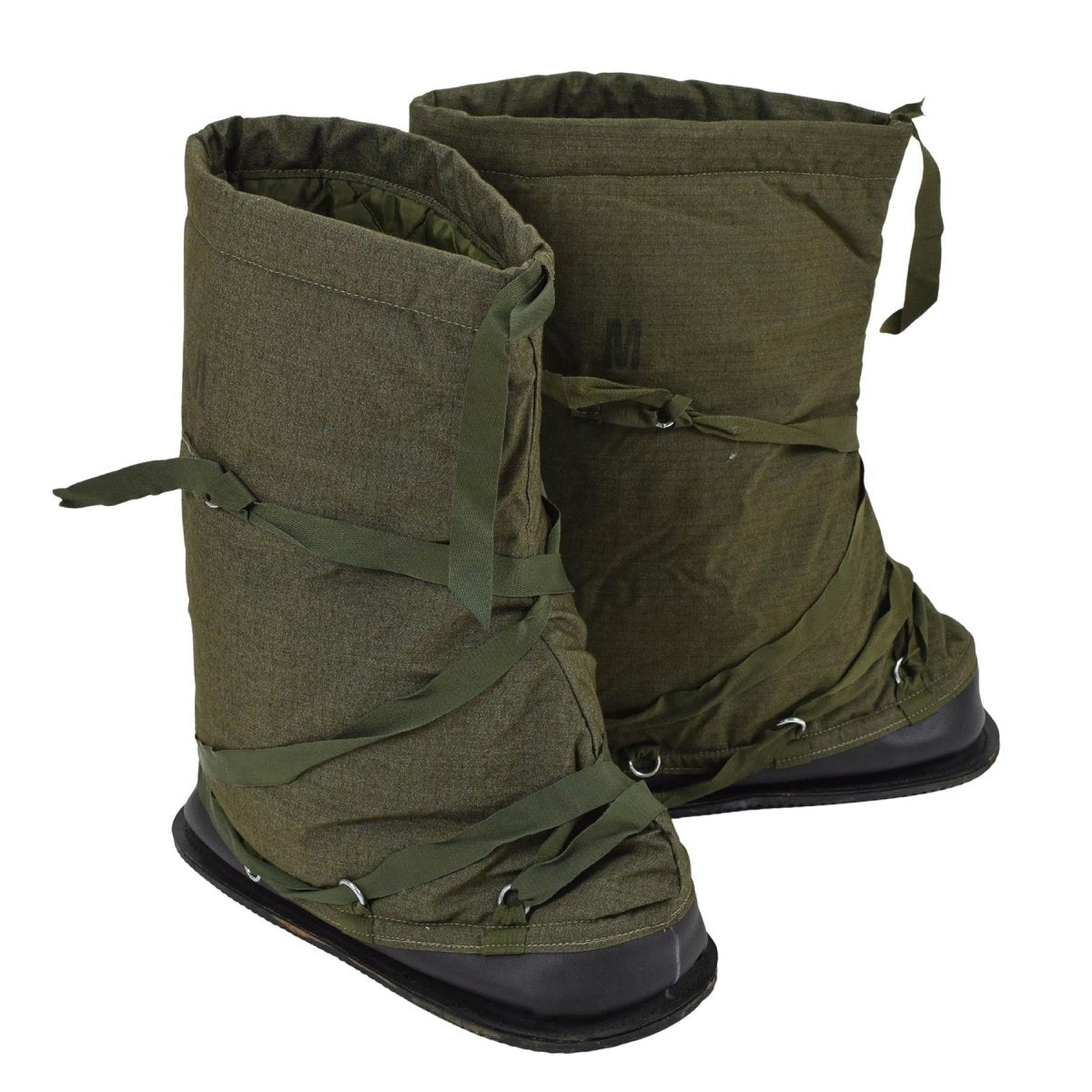 Couvre-chaussures thermiques militaires britanniques, hydrofuges, semelle antidérapante, olive