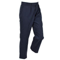 Originele Britse RAF No. 1 geklede broek met rechte pijpen en ritssluiting Fly Parade blauw