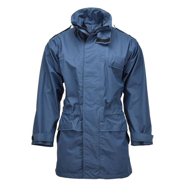 Originele Britse Royal Air Forces regenjas goretex RAF natweerjas blauw - GoMilitar