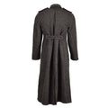 Originele Bulgaarse militaire grijze jas wol overjas zware winter lange shinel
