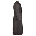 Originele Bulgaarse militaire grijze jas wol overjas zware winter lange shinel