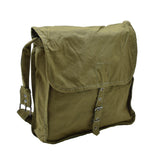 Sac à bandoulière militaire bulgare d'origine olive avec bandoulière réglable pour voyage en plein air