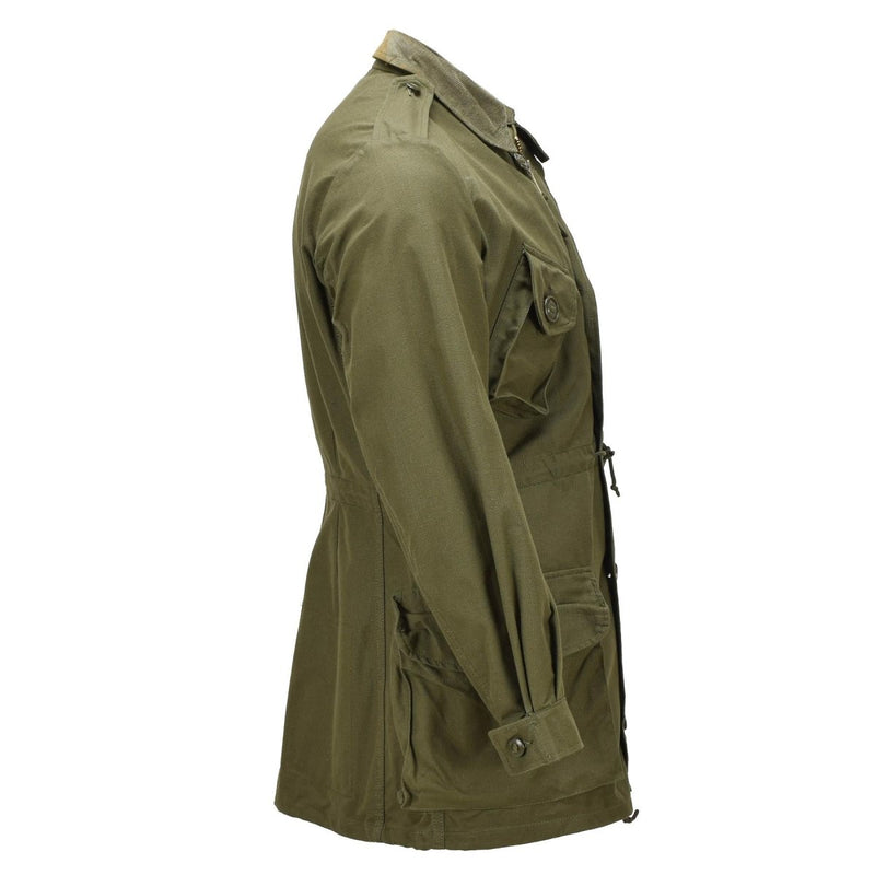 Original Canadian Army Field Jacket Combat 1981 Military Surplus Olive Green - GoMilitar