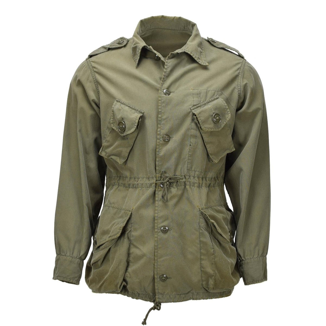 Origineel Canadian Army Field Jacket Katoen Militair Surplus Olijfgroen