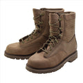 Originele Canadese leger leren gevechtslaarzen ademend militair surplus bruin