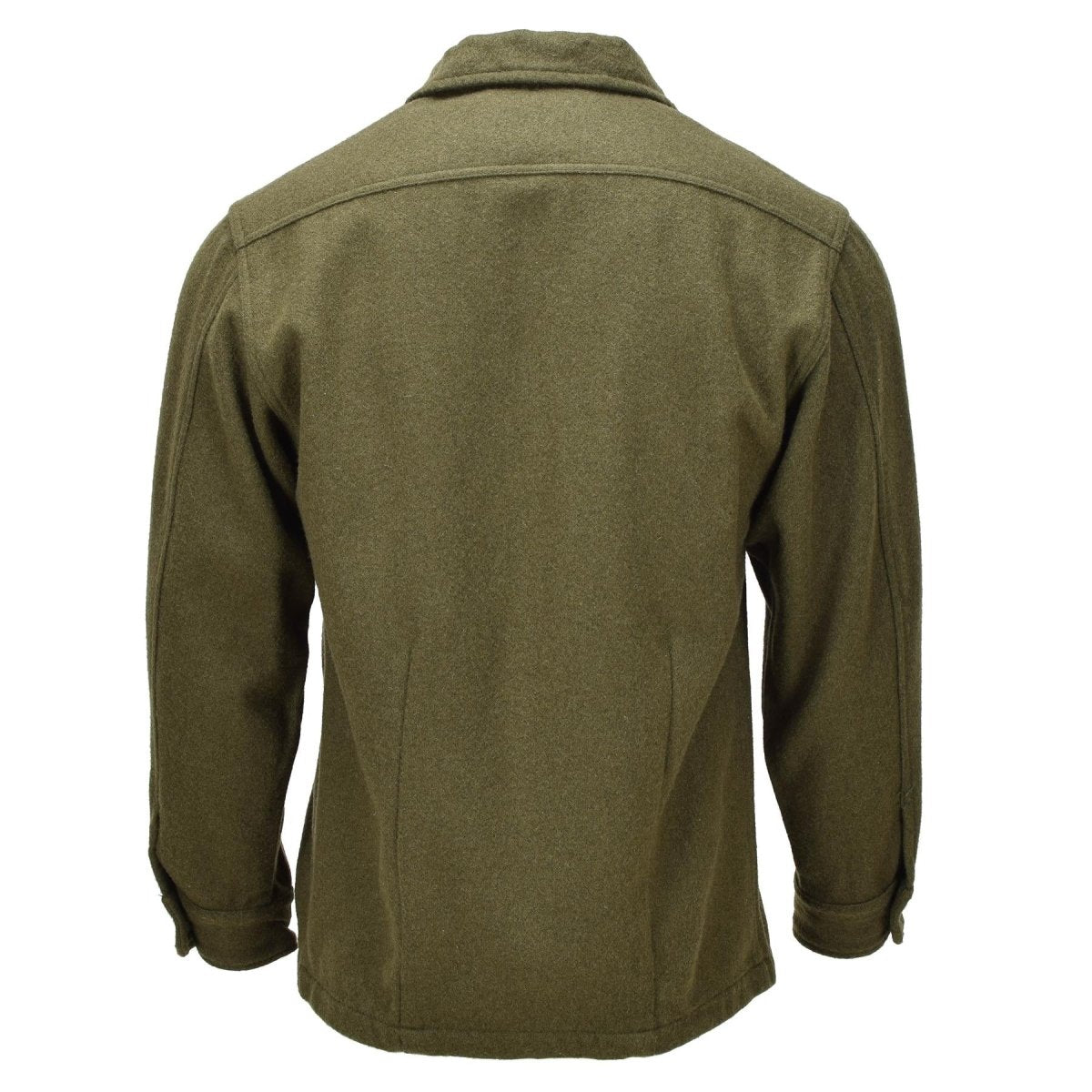 Origineel Canadian Army Wool Field Jacket Vintage Military Surplus Olive
