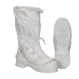 Bottes Mukluk d'hiver militaires canadiennes originales, chaussures intérieures amovibles, blanches