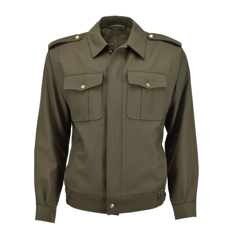 Blouson d'origine de l'armée tchèque pour troupes de campagne, veste militaire décontractée olive, NEUF
