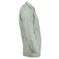 Origineel Tsjechisch leger overhirt shirt olijf lange mouw knop omhoog militair surplus nieuw