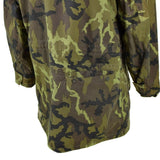 Originele Tsjechische leger militaire gevechten CZ 95 Camo Field Jacket Parka Hoodeded