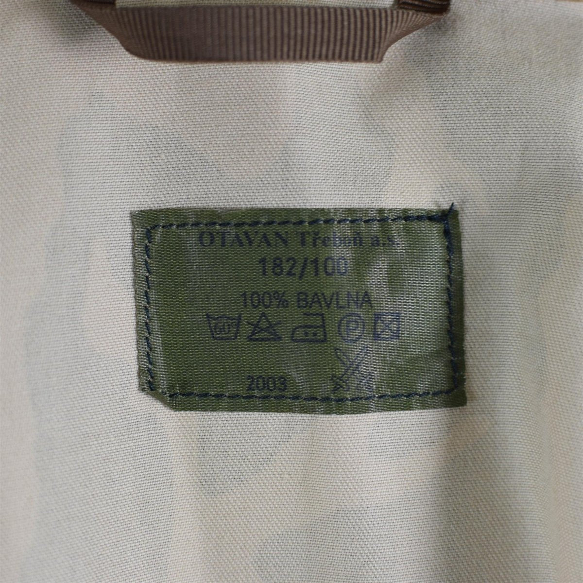 Originele Tsjechische leger parka winddichte jas BDU woestijn camo militair overschotnieuw