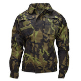 Veste de combat militaire tchèque originale en polycoton VZ95 camouflage
