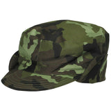 Casquette de combat de campagne originale de camouflage boisé M95 de l'armée tchèque, couvre-cou neuf