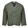 Originele Tsjechische militaire olijfthermische voering Jacket voering warm koud weer nieuw