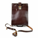 Originele Tsjechische militaire schoudertas kaartkastdocument Case Brown
