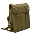 Originele Tsjechische militaire schoudertas Vintage Practical Flap Snap -knoppen Olive