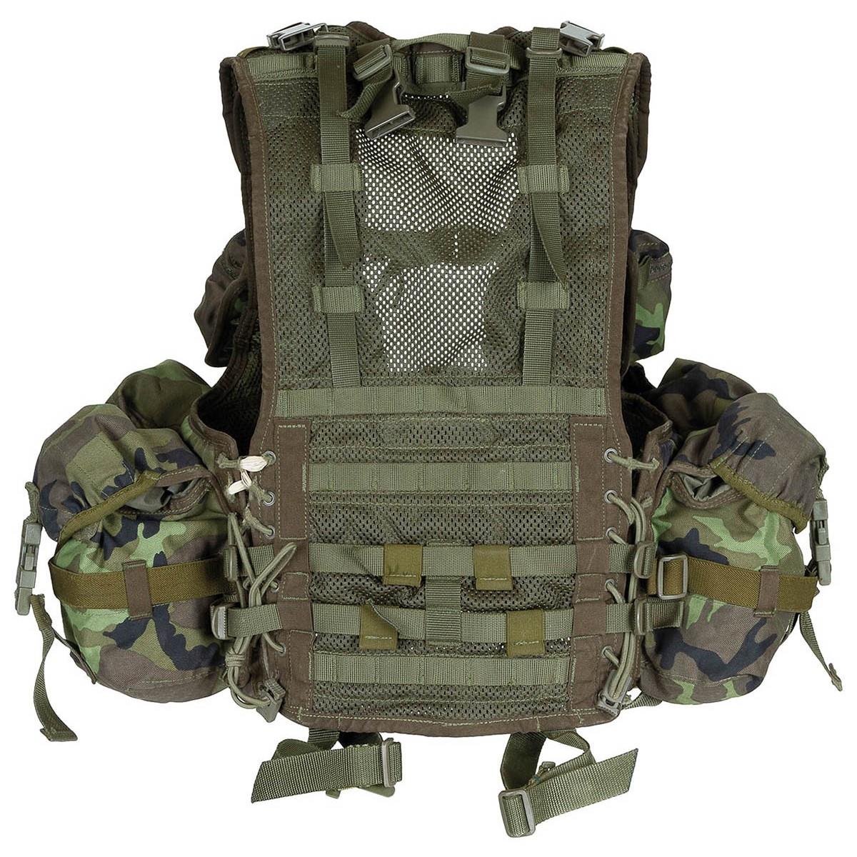 Origineel Tsjechisch militair tactisch vest Combat draagsysteem M95 Camo